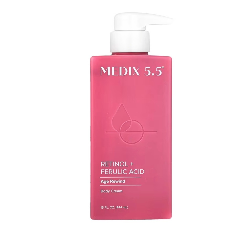Medix 5.5, Body Cream, Retinol + Ferulic Acid, 15 fl oz (444 ml)